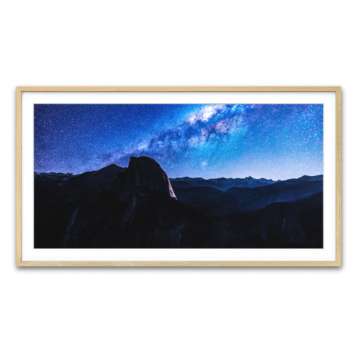 Framed Print 2x1 Natural