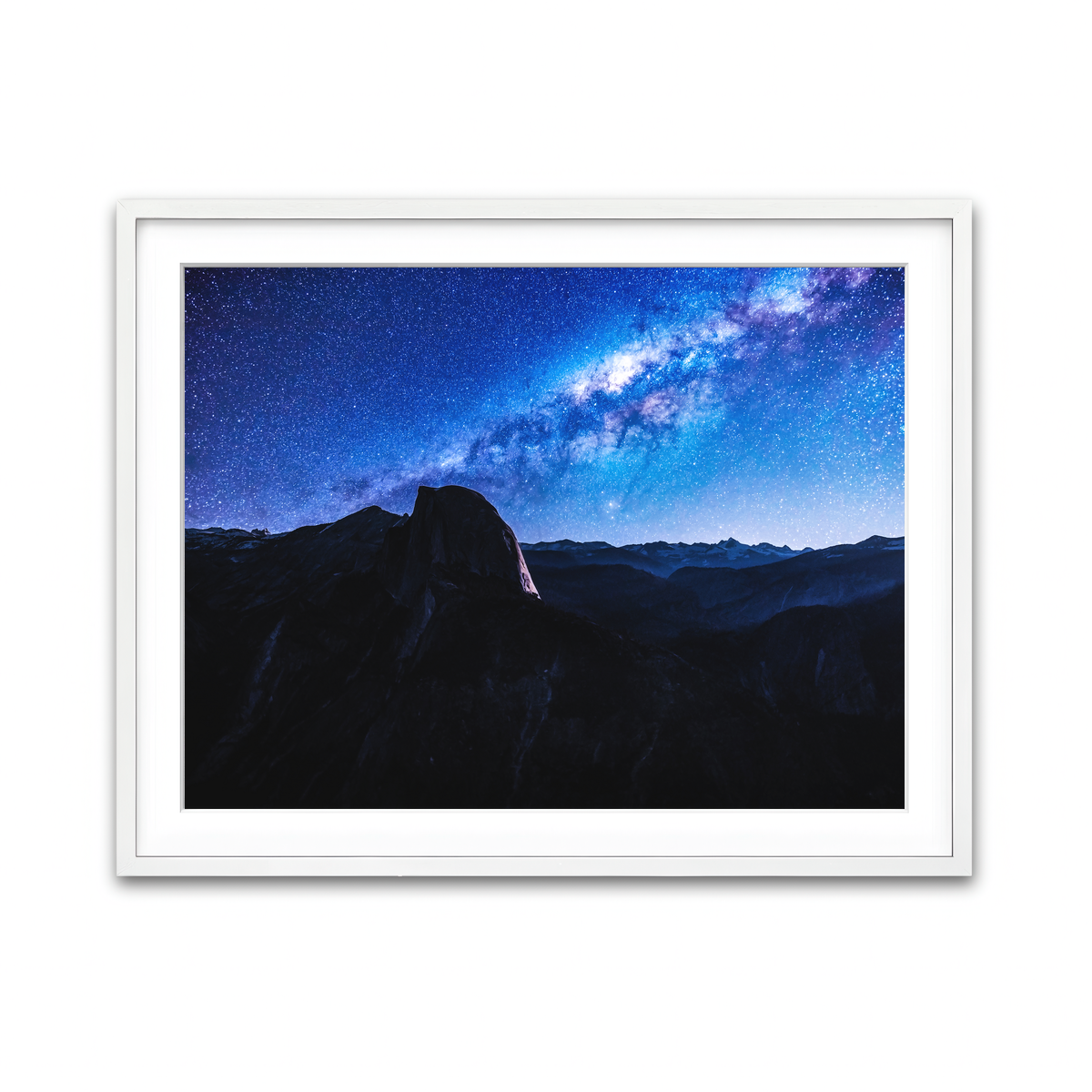 Framed Print 4x3 White