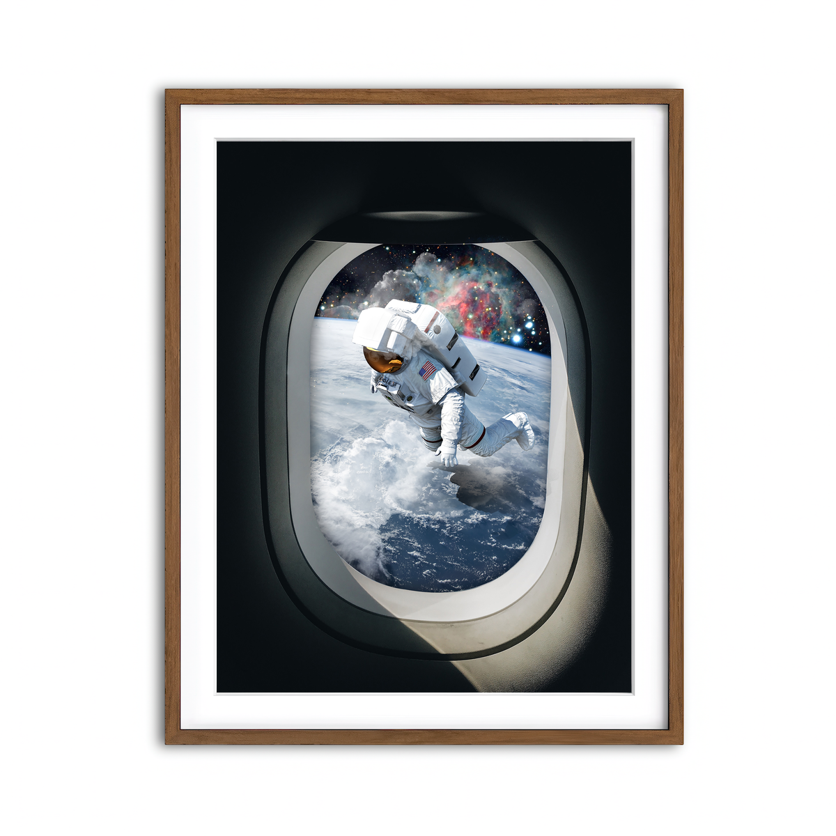 Framed Print 3x4 Walnut