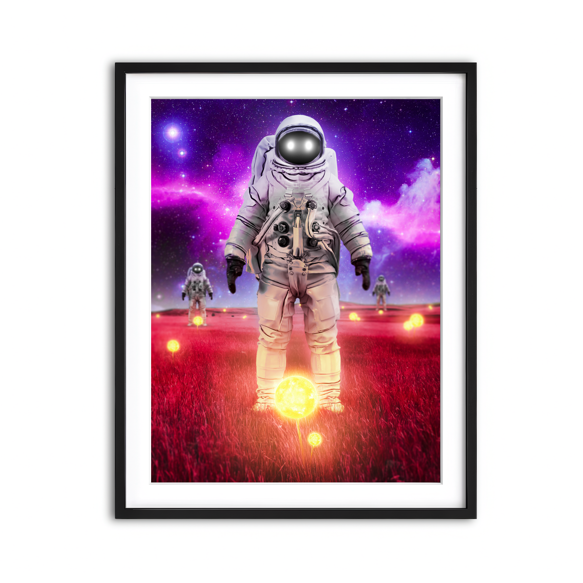Framed Print 3x4 Black