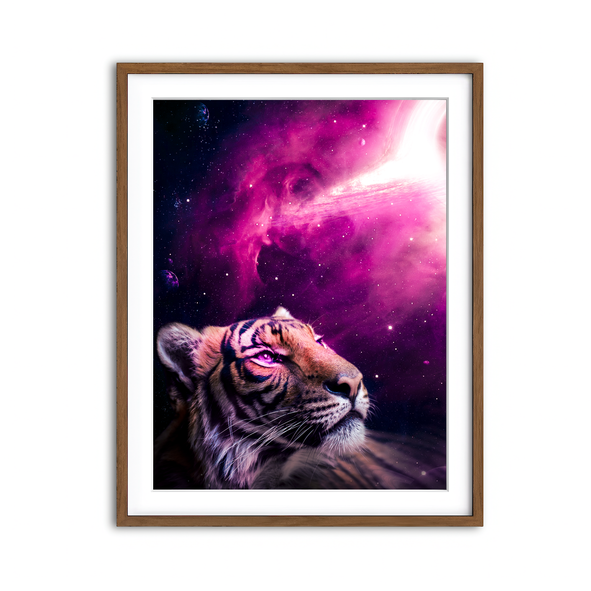 Framed Print 3x4 Walnut