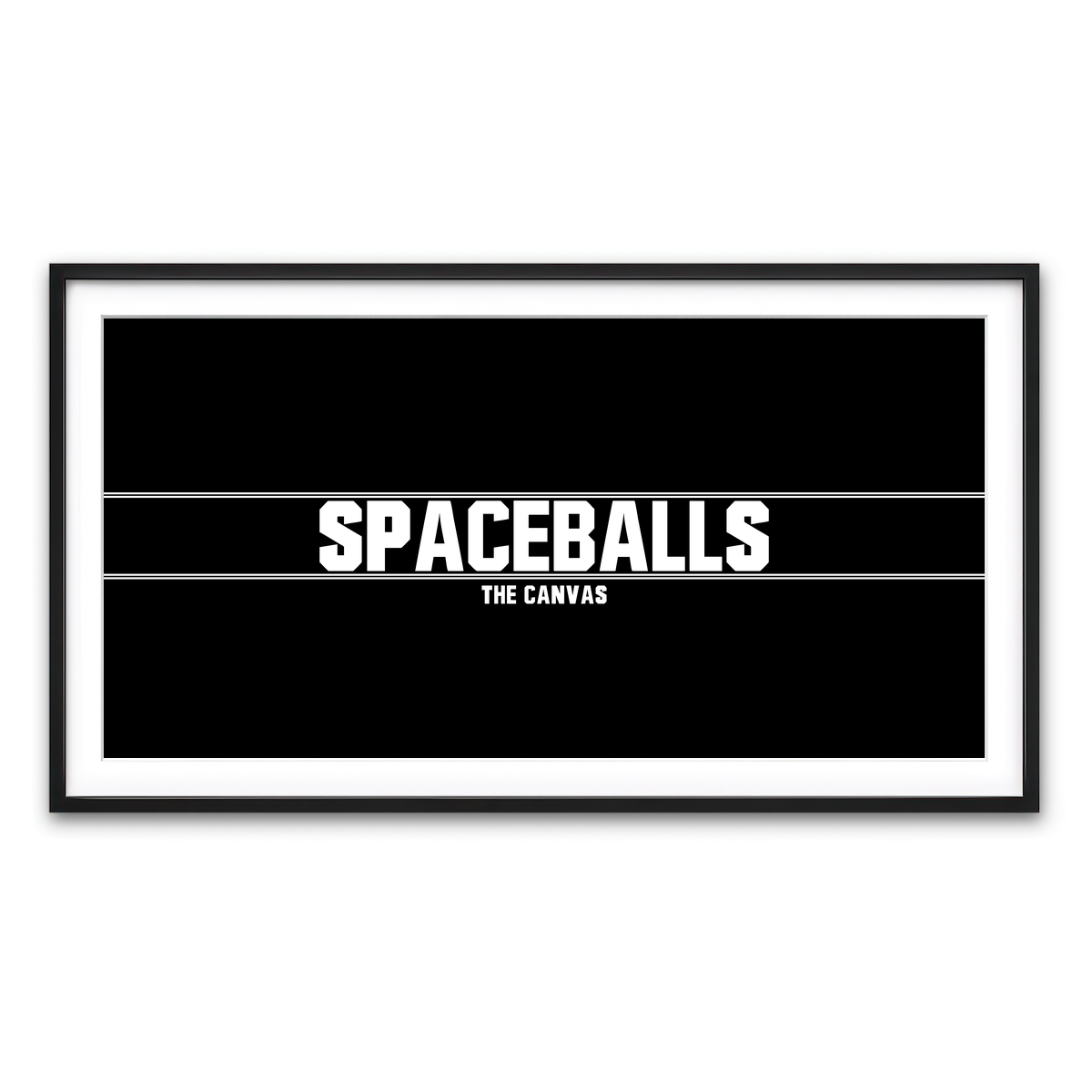 Framed Print 2x1 Black