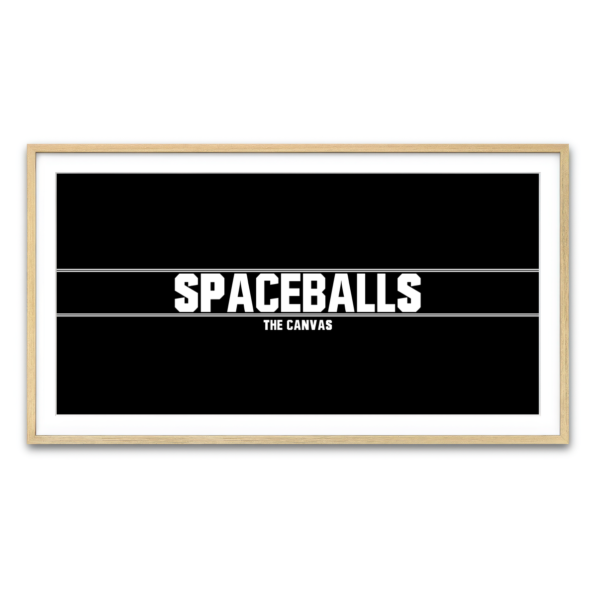 Framed Print 2x1 Natural