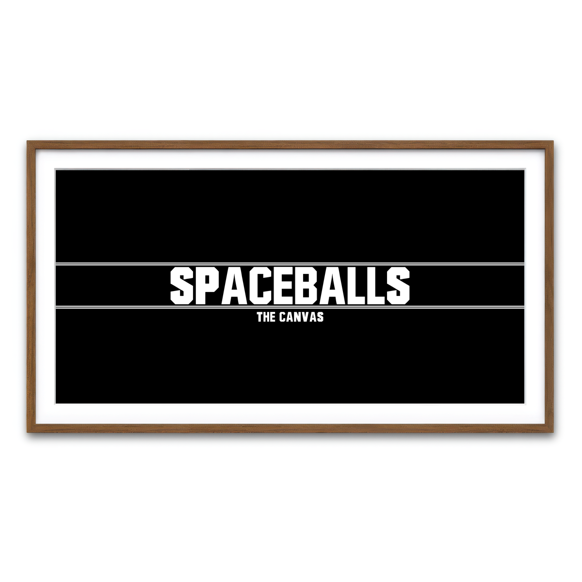 Framed Print 2x1 Walnut