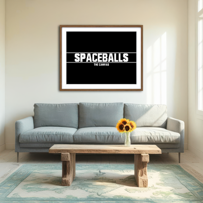 AUTO-MOCKUP ROOM | Spaceballs The Wall Art