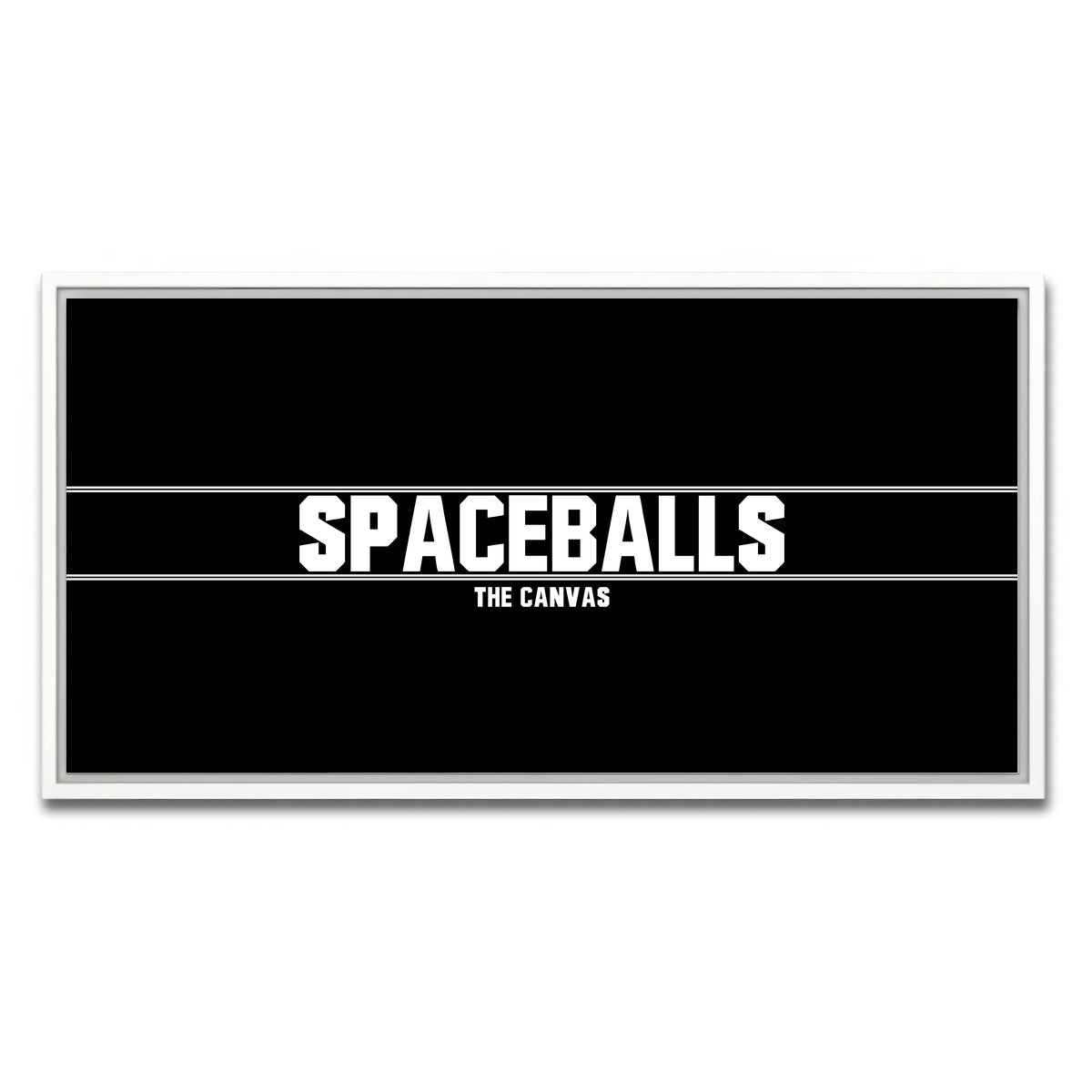 AUTO-MOCKUP WHITE | Spaceballs The | 1 Piece | White Framed Canvas | group=2x1