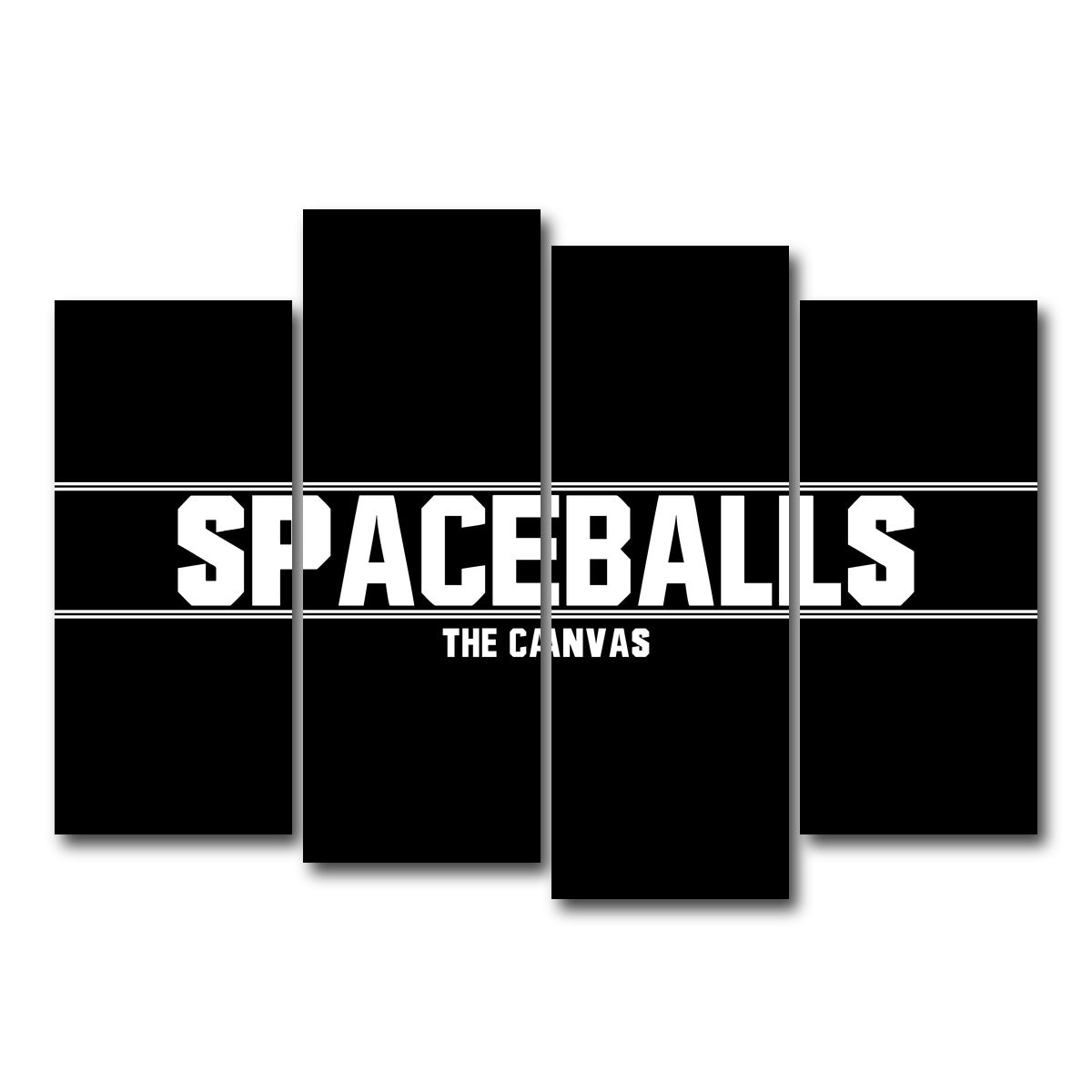 AUTO-MOCKUP WHITE | Spaceballs The | 4 Piece | Gallery Wrap Canvas | group=4_normal