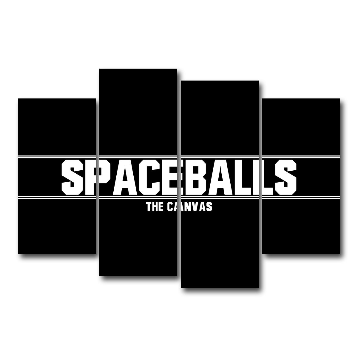 AUTO-MOCKUP WHITE | Spaceballs The | 4 Piece | Gallery Wrap Canvas | group=4_short