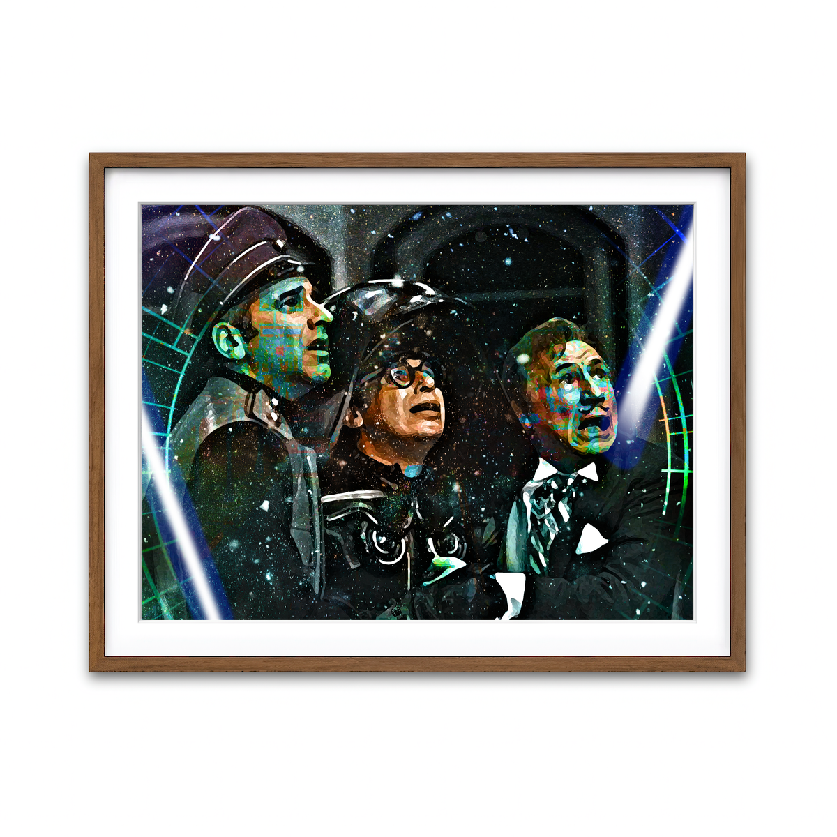 Framed Print 4x3 Walnut