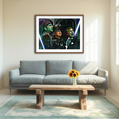 AUTO-MOCKUP ROOM | Spaceballs Wall Art