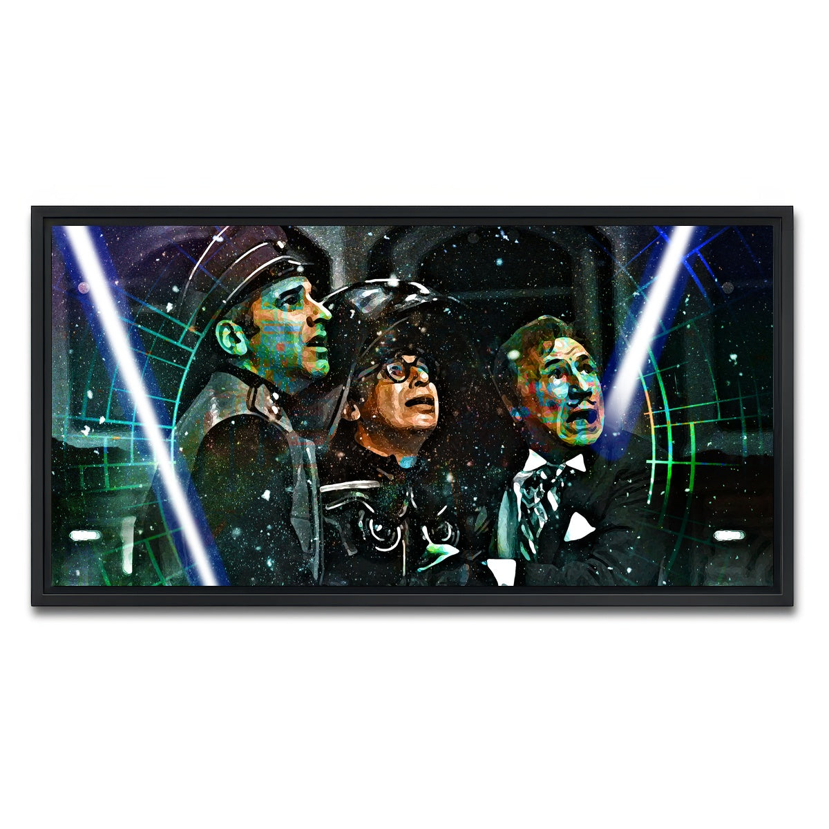 AUTO-MOCKUP WHITE | Spaceballs | 1 Piece | Black Framed Canvas | group=2x1