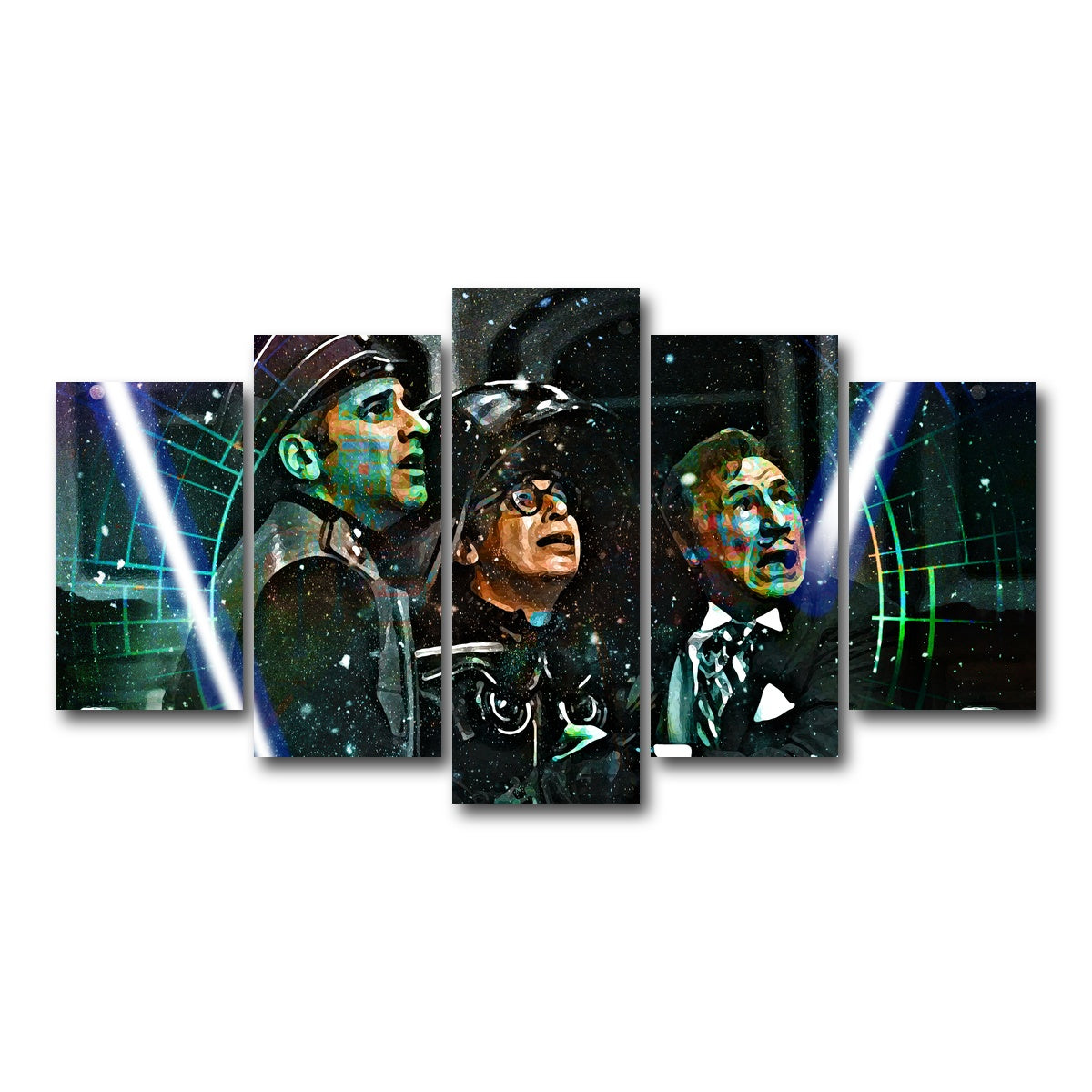 AUTO-MOCKUP WHITE | Spaceballs | 5 Piece | Gallery Wrap Canvas | group=5_normal