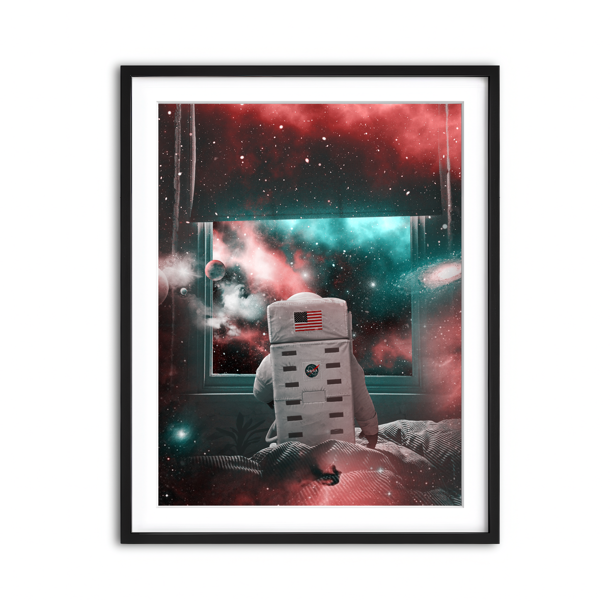 Framed Print 3x4 Black