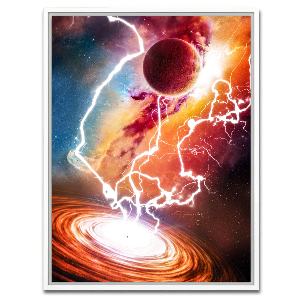 AUTO-MOCKUP WHITE | Spacescape 13 | 1 Piece | White Framed Canvas | group=3x4