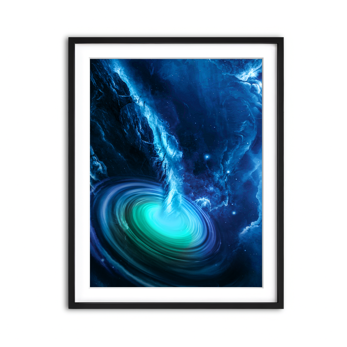 Framed Print 3x4 Black