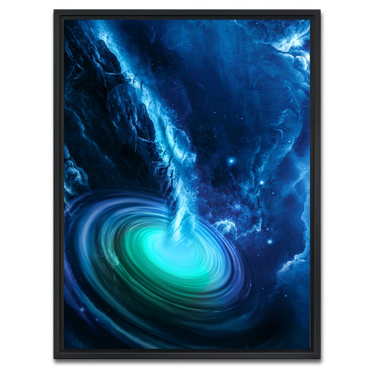 AUTO-MOCKUP WHITE | Spacescape 17 | 1 Piece | Black Framed Canvas | group=3x4