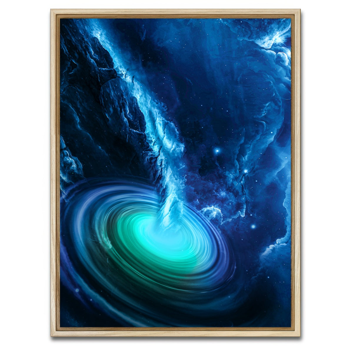AUTO-MOCKUP WHITE | Spacescape 17 | 1 Piece | Natural Framed Canvas | group=3x4