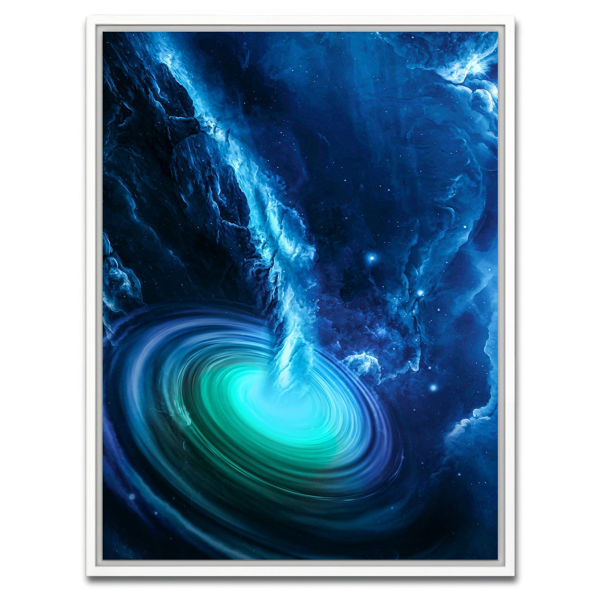 AUTO-MOCKUP WHITE | Spacescape 17 | 1 Piece | White Framed Canvas | group=3x4