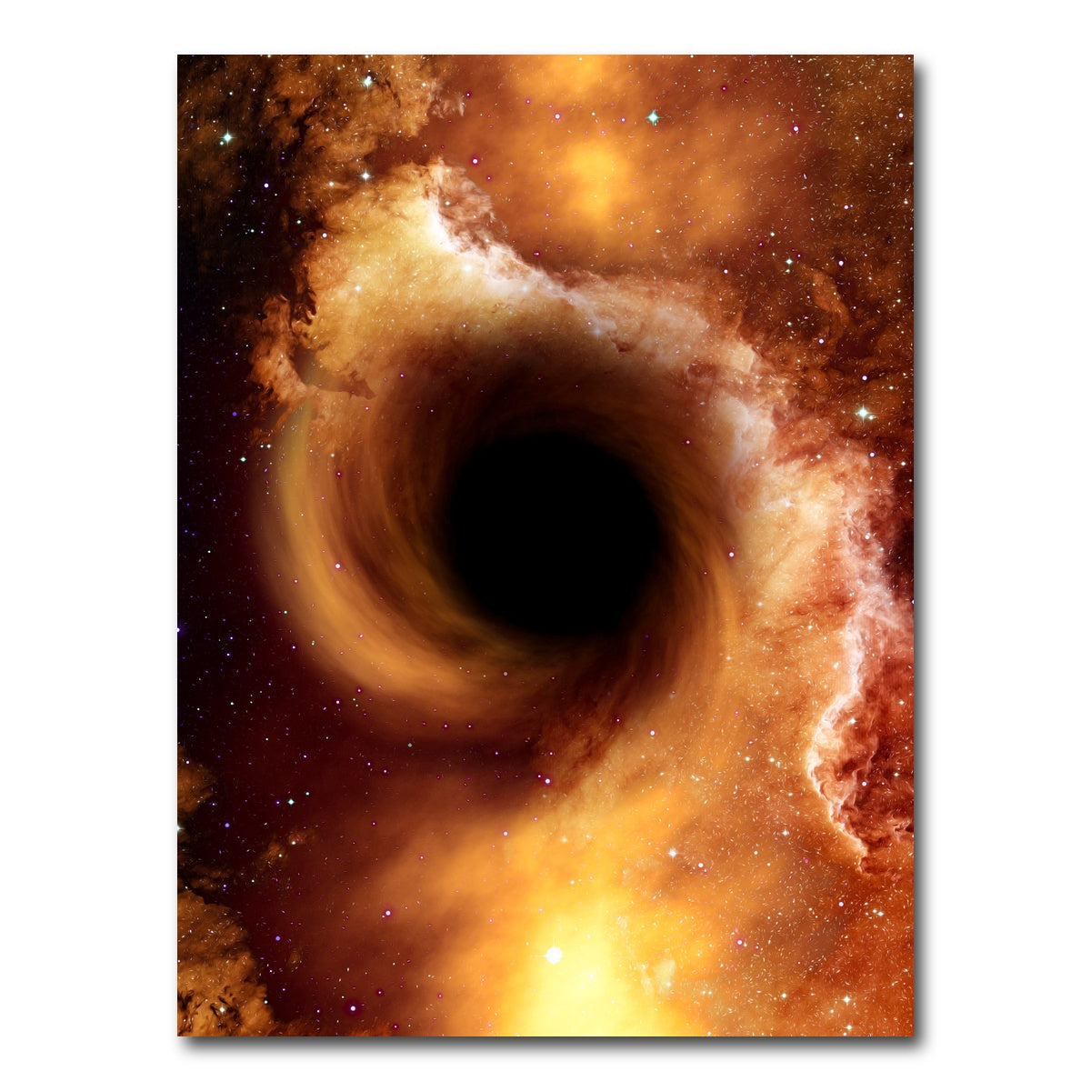 AUTO-MOCKUP WHITE | Spacescape 1 | 1 Piece | Gallery Wrap Canvas | group=3x4