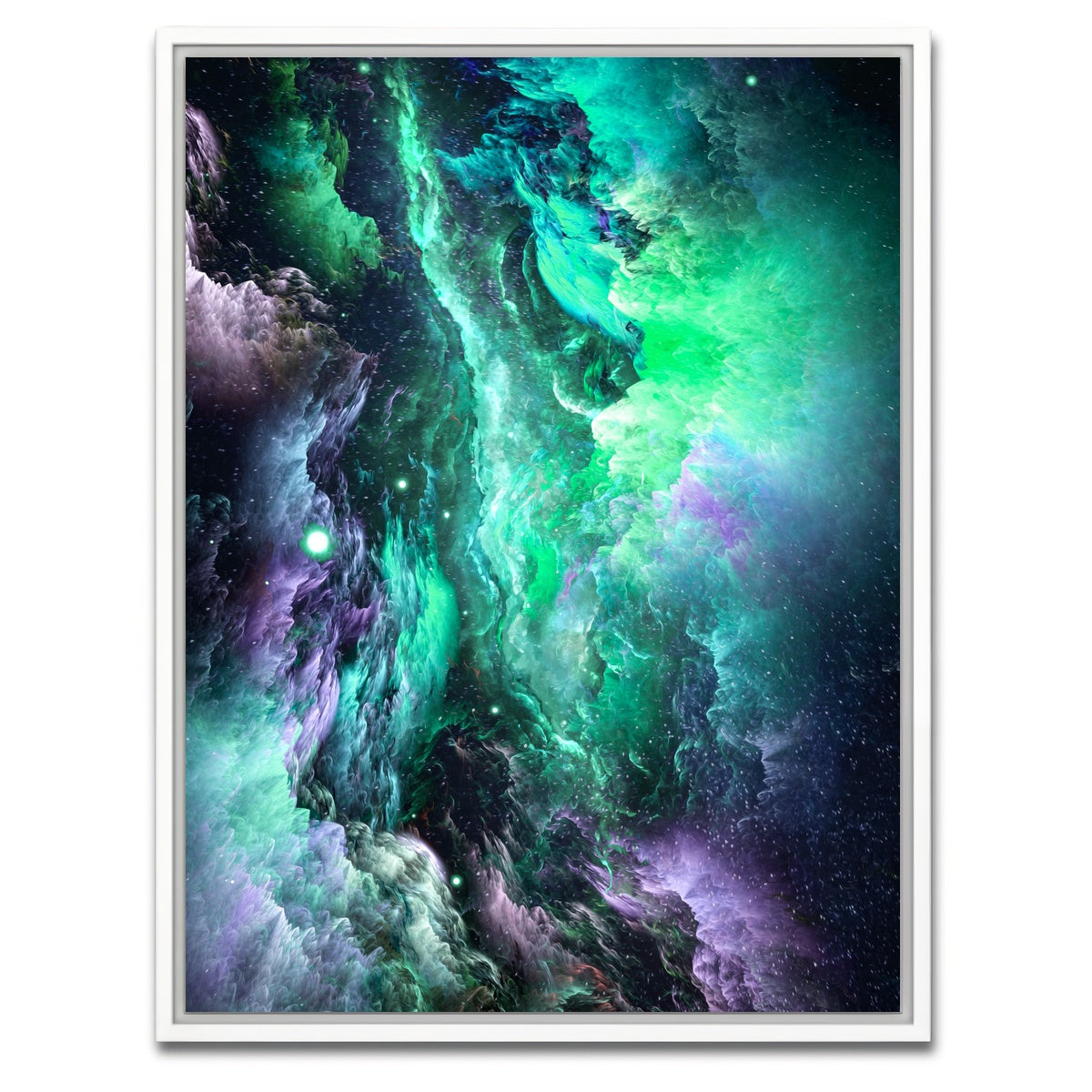 AUTO-MOCKUP WHITE | Spacescape 3 | 1 Piece | White Framed Canvas | group=3x4