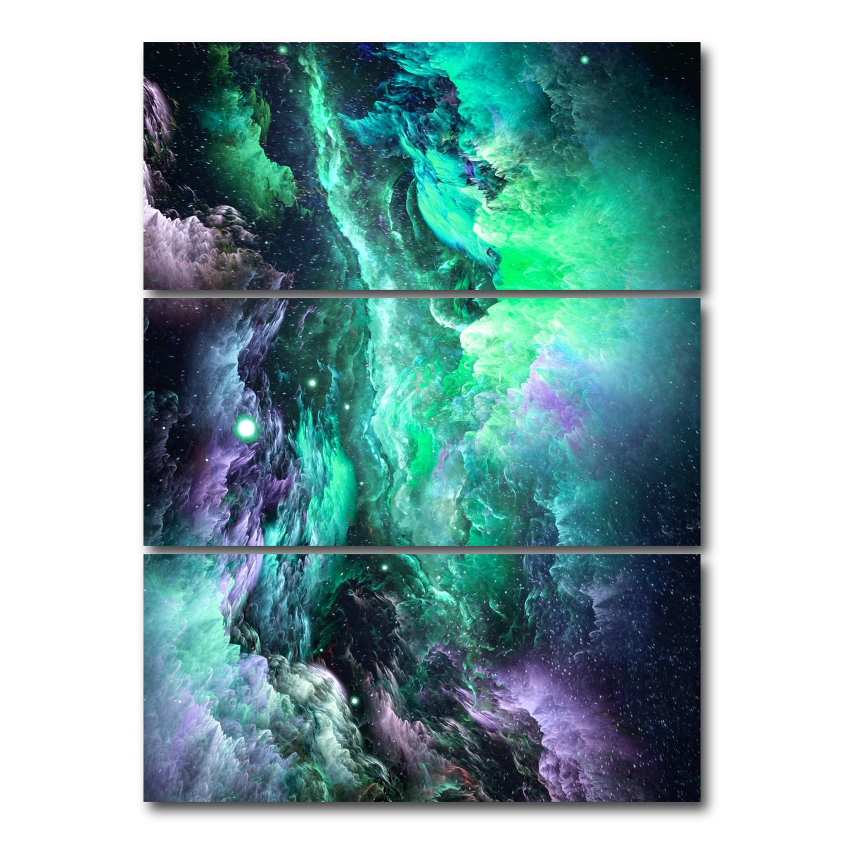 AUTO-MOCKUP WHITE | Spacescape 3 | 3 Piece | Gallery Wrap Canvas | group=8x18_stacked