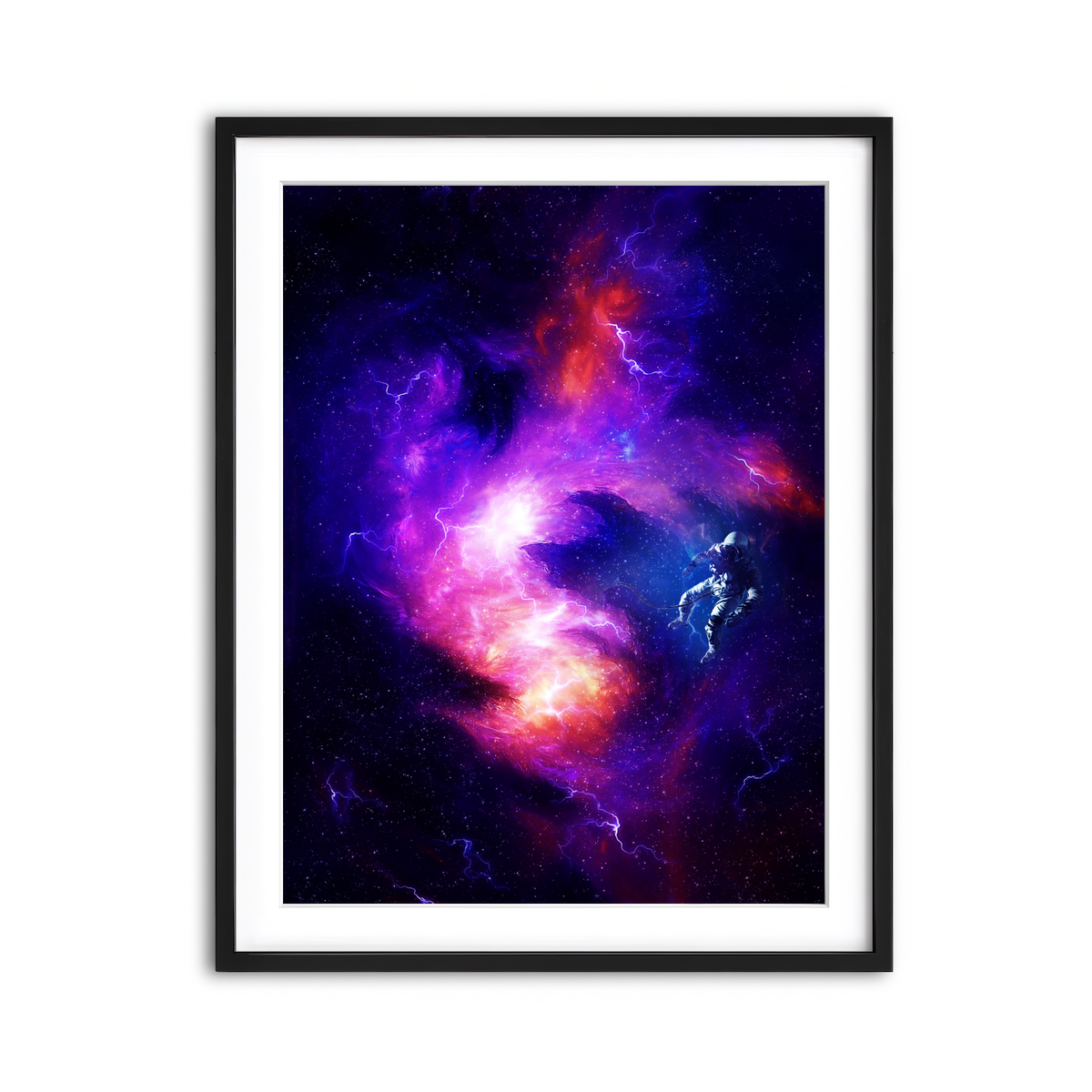 Framed Print 3x4 Black