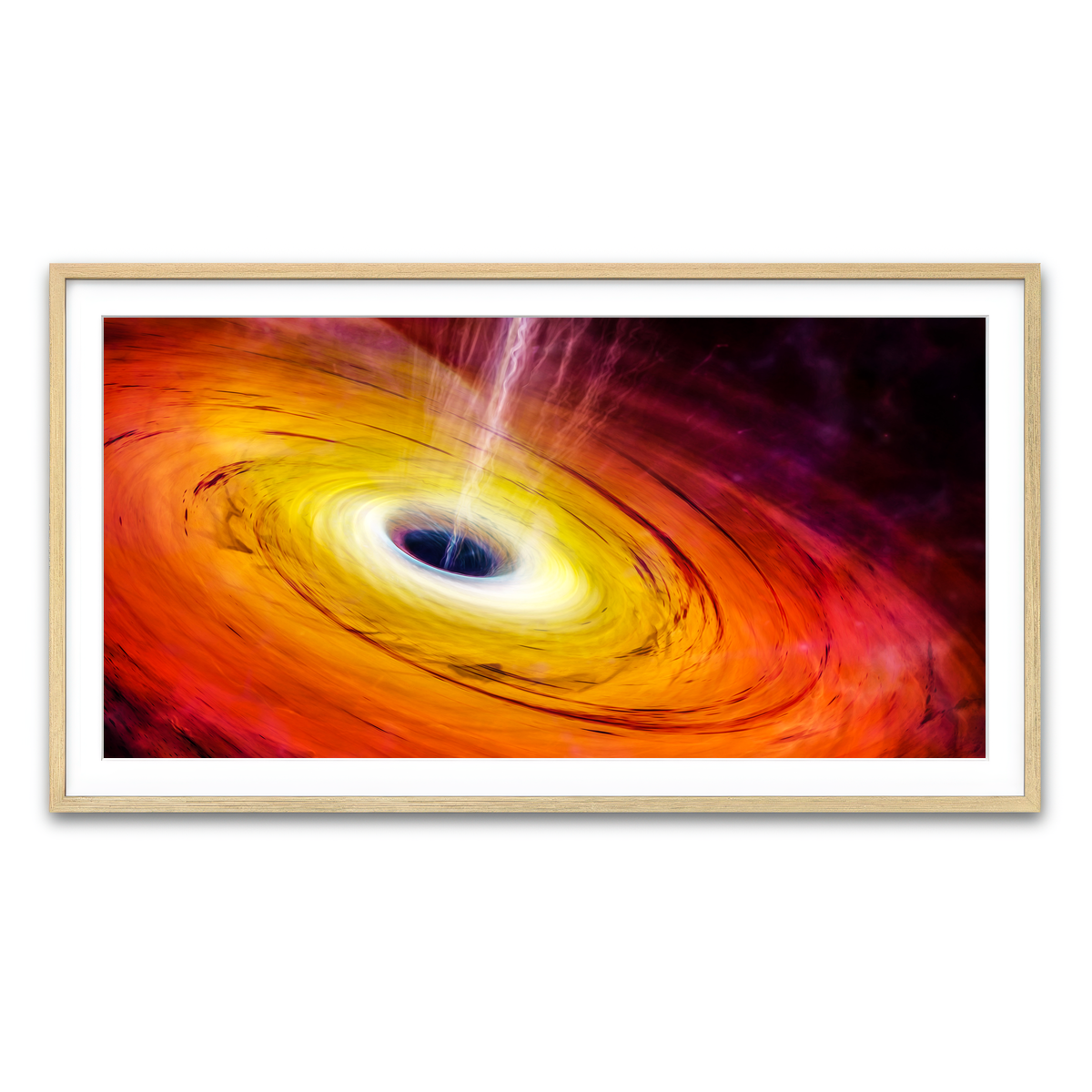 Framed Print 2x1 Natural