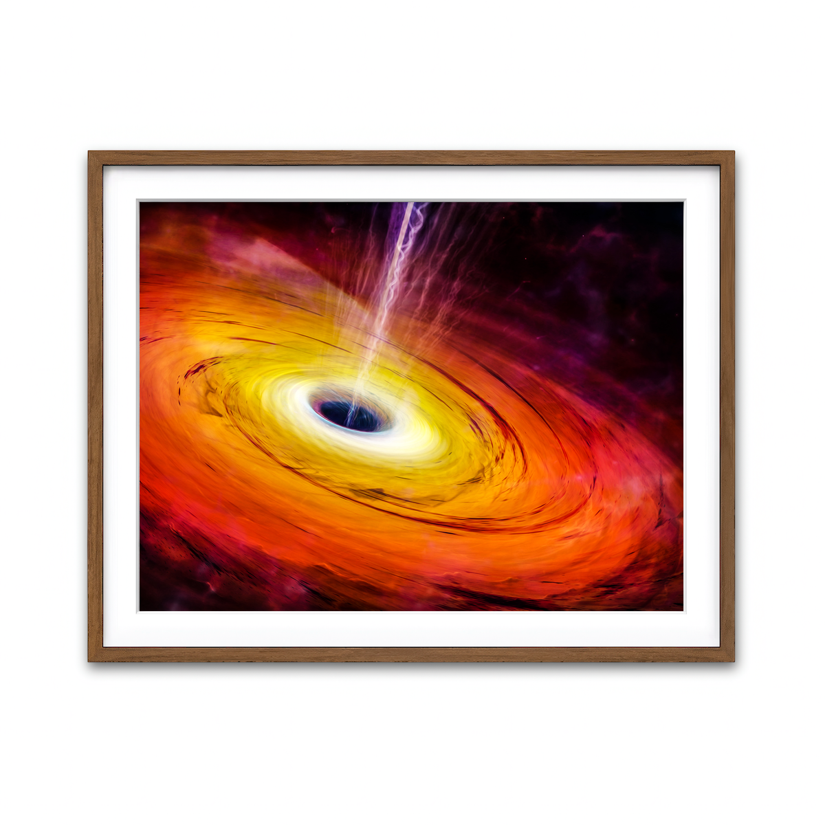 Framed Print 4x3 Walnut