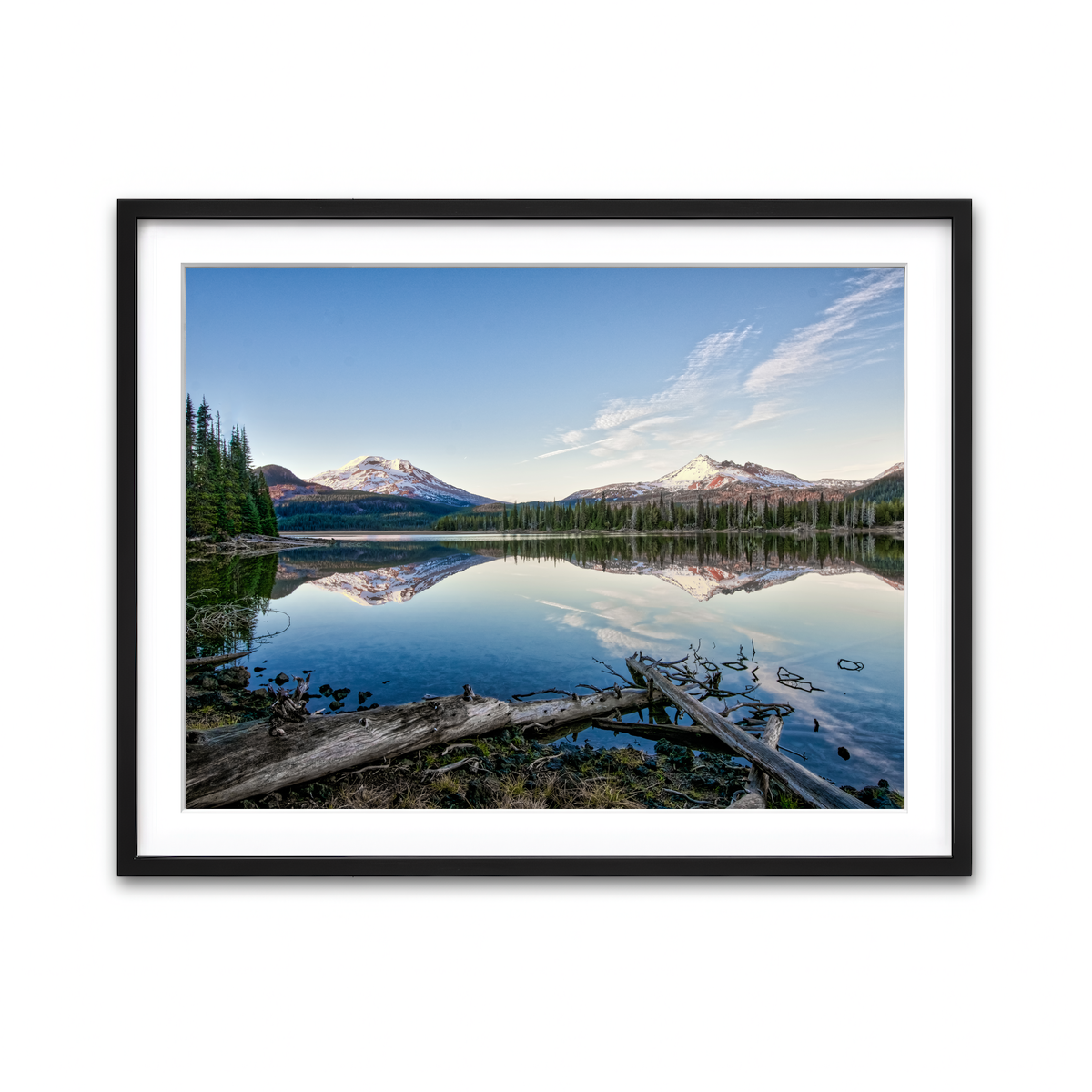 Framed Print 4x3 Black