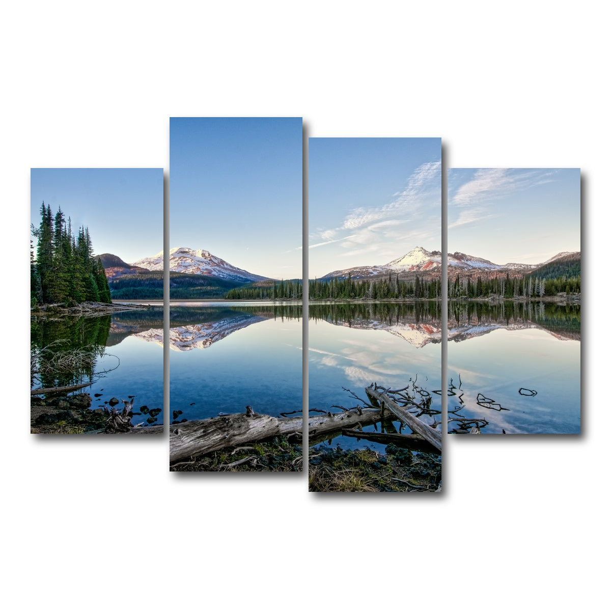 AUTO-MOCKUP WHITE | Sparks Lake | 4 Piece | Gallery Wrap Canvas | group=4_short
