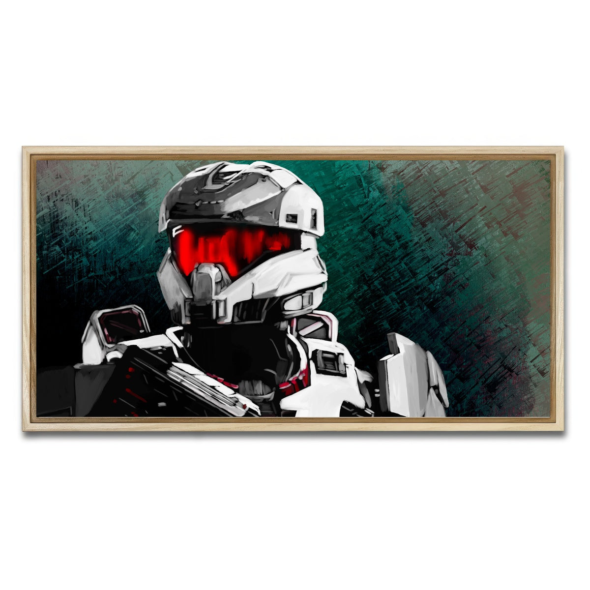 AUTO-MOCKUP WHITE | Spartan v1 | 1 Piece | Natural Framed Canvas | group=2x1