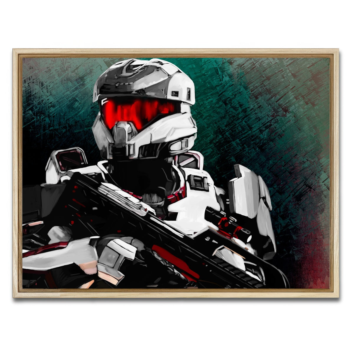 AUTO-MOCKUP WHITE | Spartan v1 | 1 Piece | Natural Framed Canvas | group=4x3