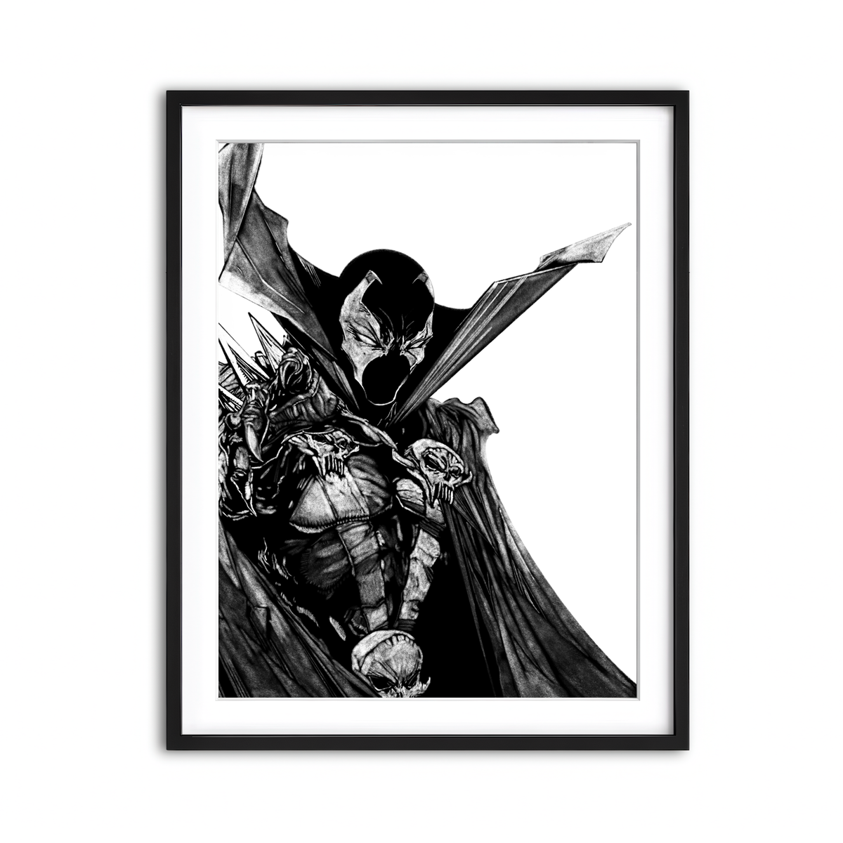 Framed Print 3x4 Black