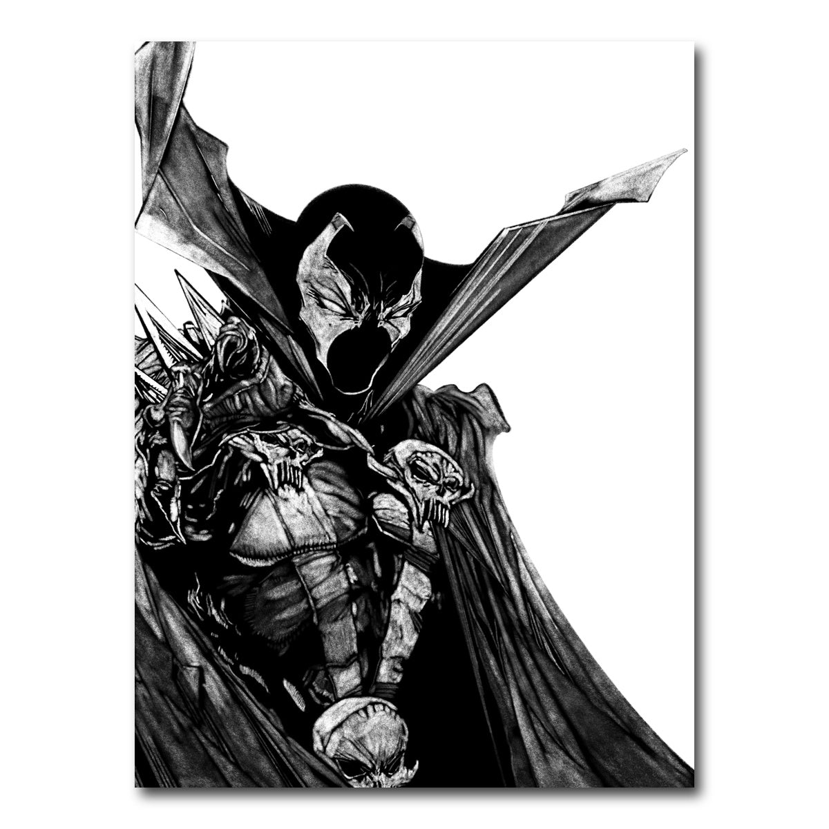 AUTO-MOCKUP WHITE | Spawn Sketch | 1 Piece | Gallery Wrap Canvas | group=3x4