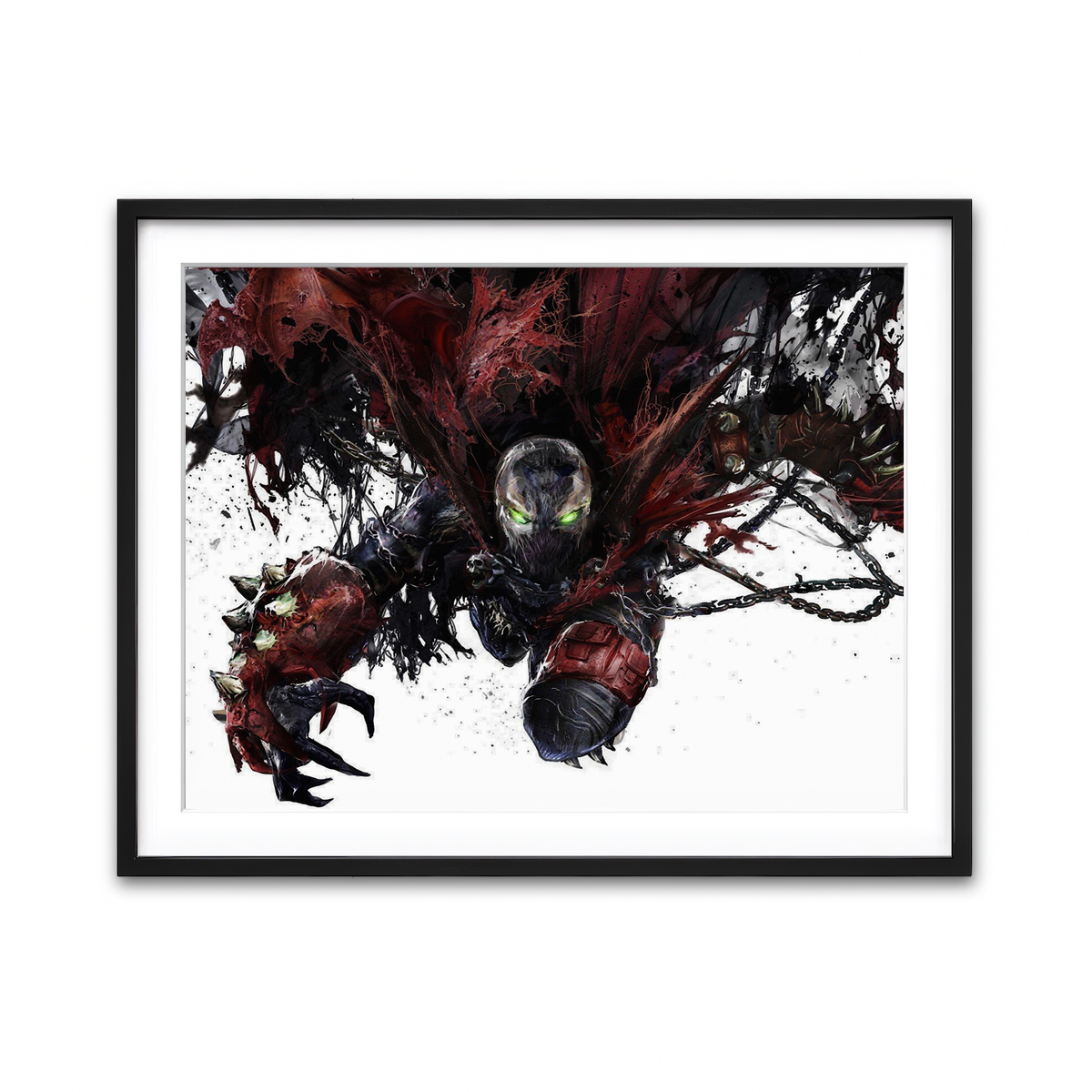 Framed Print 4x3 Black