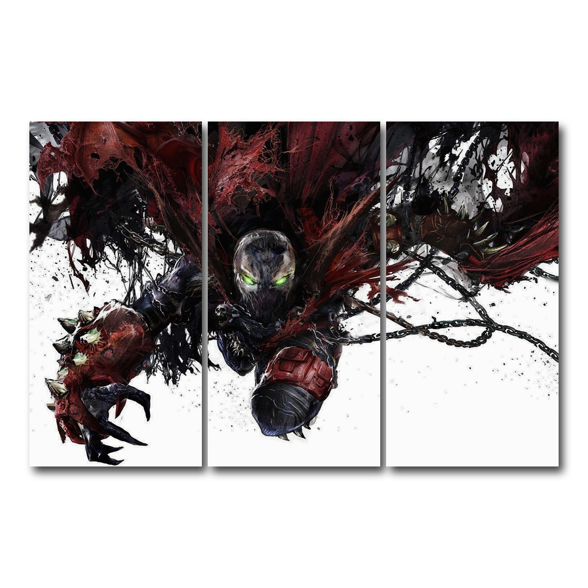AUTO-MOCKUP WHITE | Spawn | 3 Piece | Gallery Wrap Canvas | group=12x24