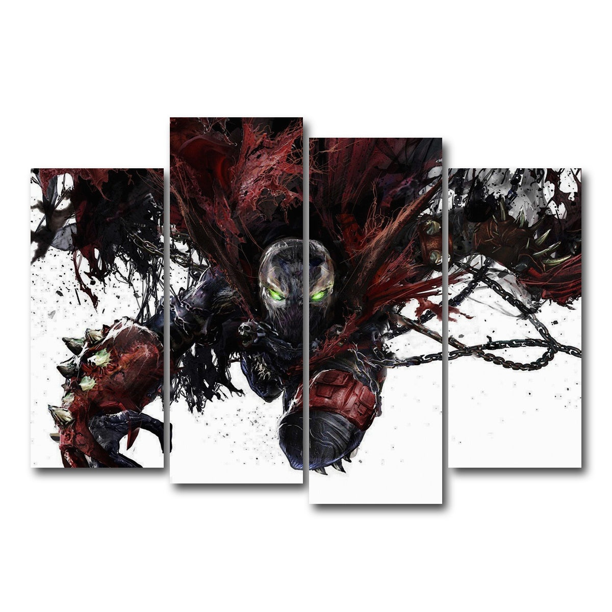 AUTO-MOCKUP WHITE | Spawn | 4 Piece | Gallery Wrap Canvas | group=4_normal