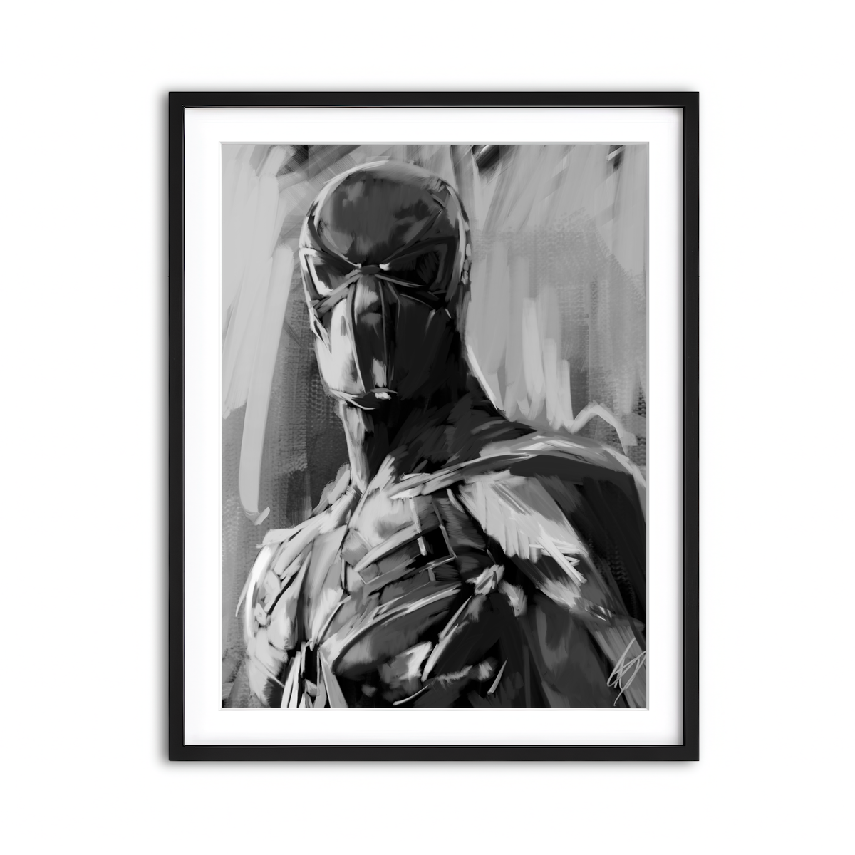 Framed Print 3x4 Black