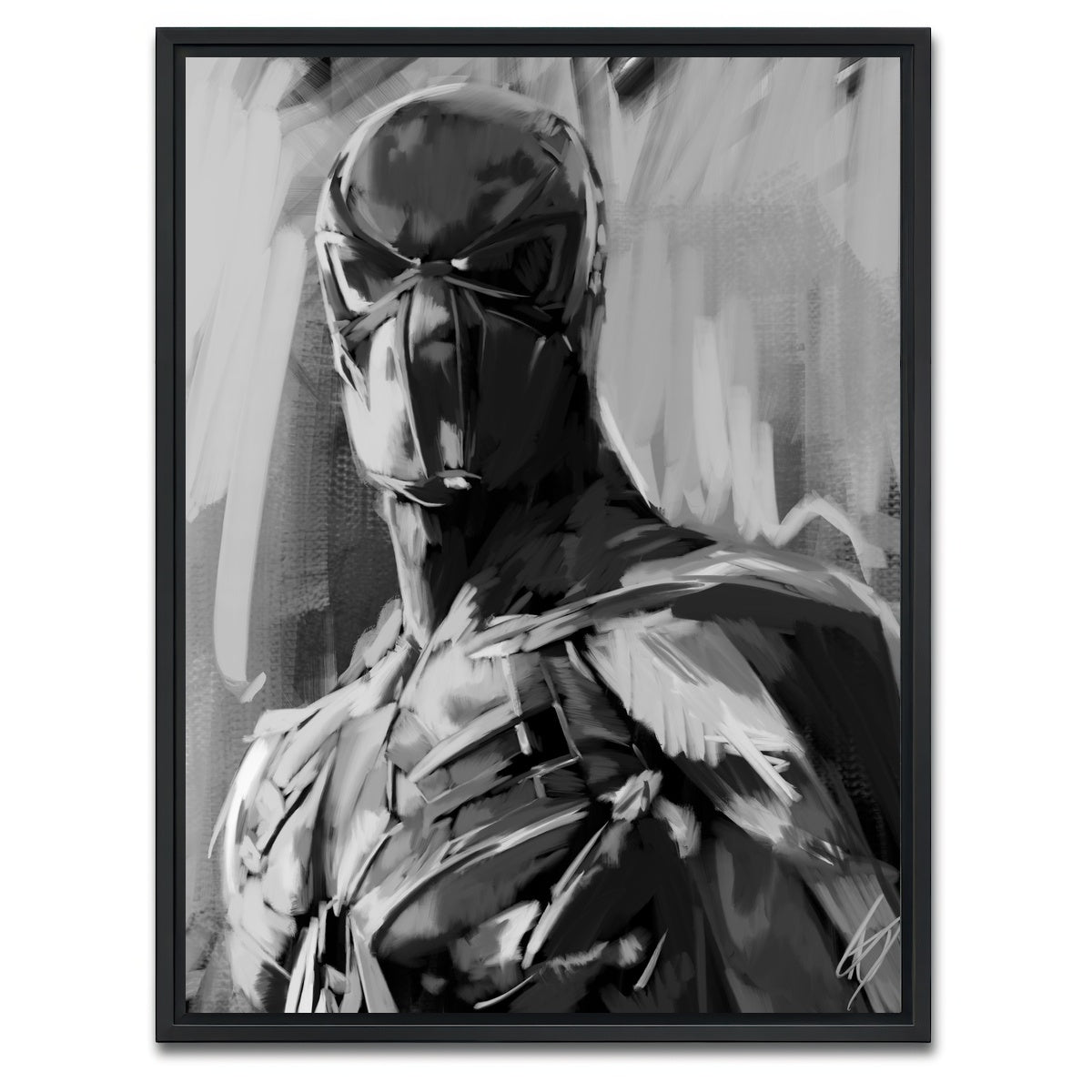 AUTO-MOCKUP WHITE | Spider-Man 2099 | 1 Piece | Black Framed Canvas | group=3x4