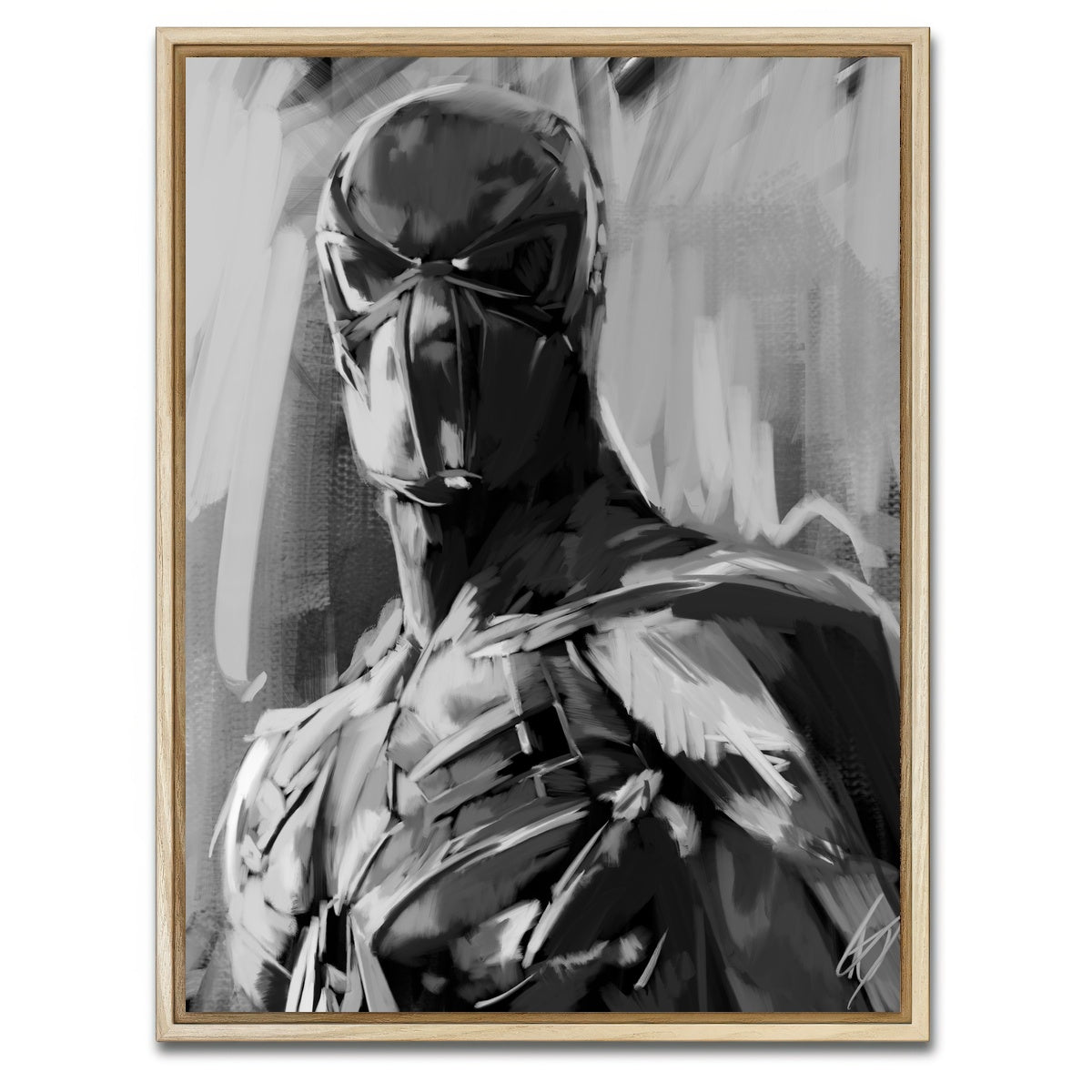 AUTO-MOCKUP WHITE | Spider-Man 2099 | 1 Piece | Natural Framed Canvas | group=3x4