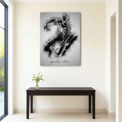 AUTO-MOCKUP ROOM | Spider-Man Sketch