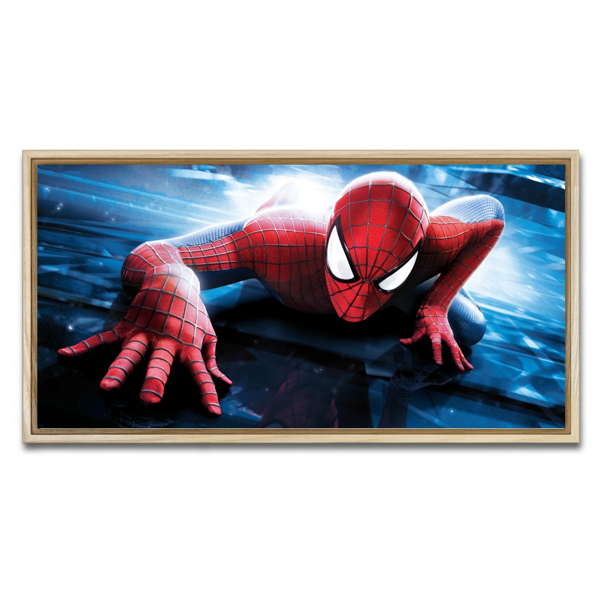 AUTO-MOCKUP WHITE | Spider-man | 1 Piece | Natural Framed Canvas | group=2x1