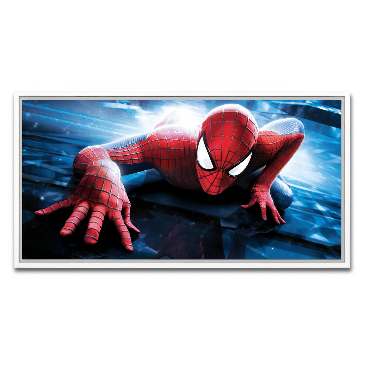 AUTO-MOCKUP WHITE | Spider-man | 1 Piece | White Framed Canvas | group=2x1