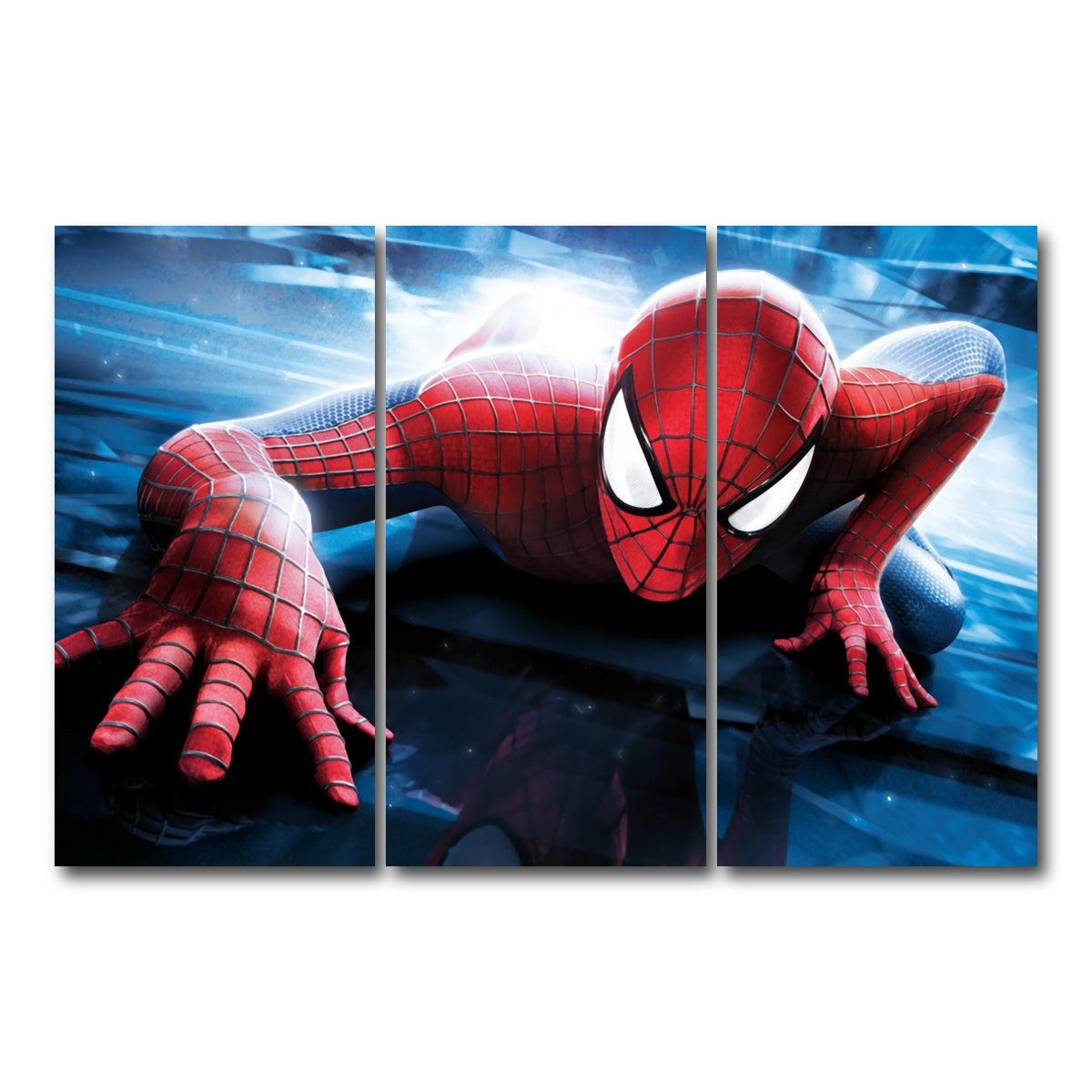 AUTO-MOCKUP WHITE | Spider-man | 3 Piece | Gallery Wrap Canvas | group=12x24