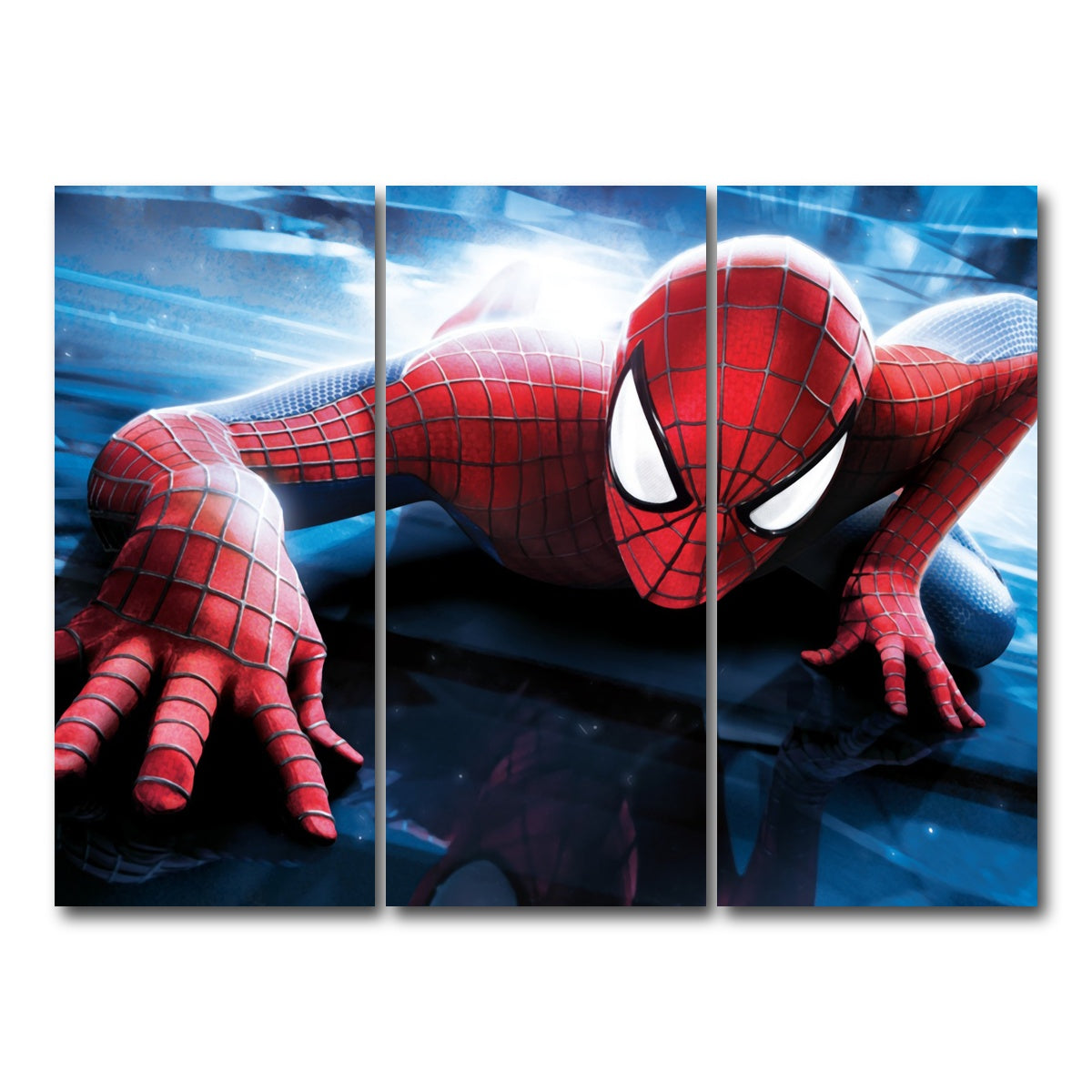 AUTO-MOCKUP WHITE | Spider-man | 3 Piece | Gallery Wrap Canvas | group=8x18