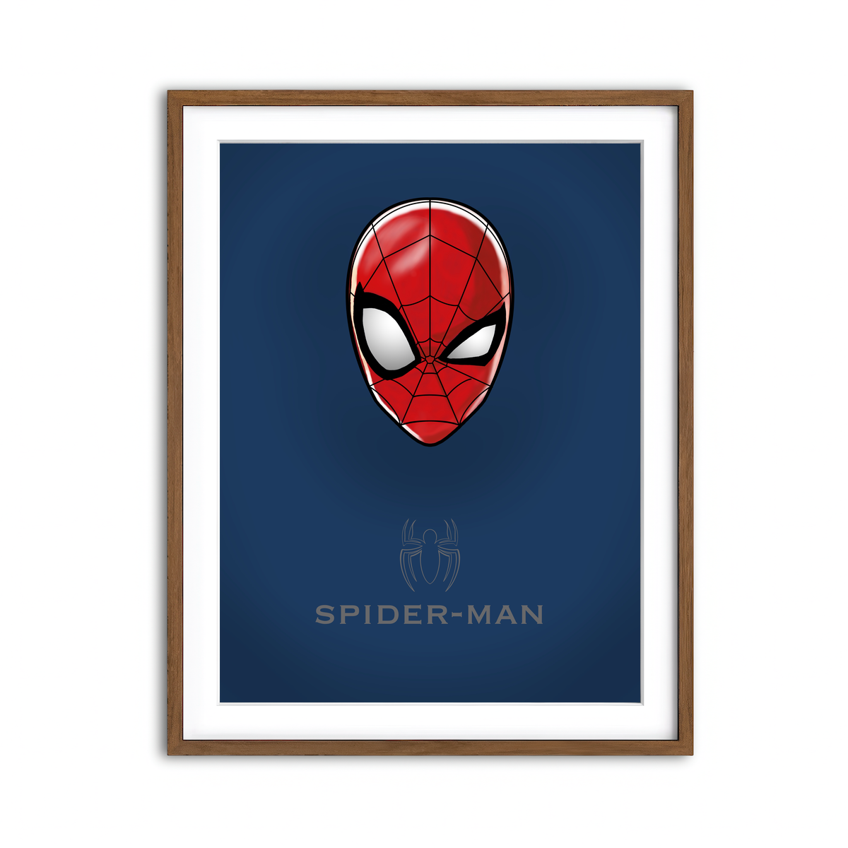 Framed Print 3x4 Walnut