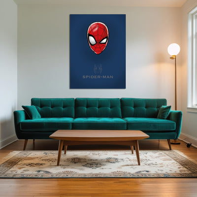 AUTO-MOCKUP ROOM | Spider Man Head