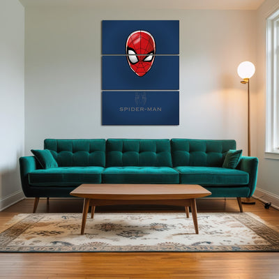 AUTO-MOCKUP ROOM | Spider Man Head
