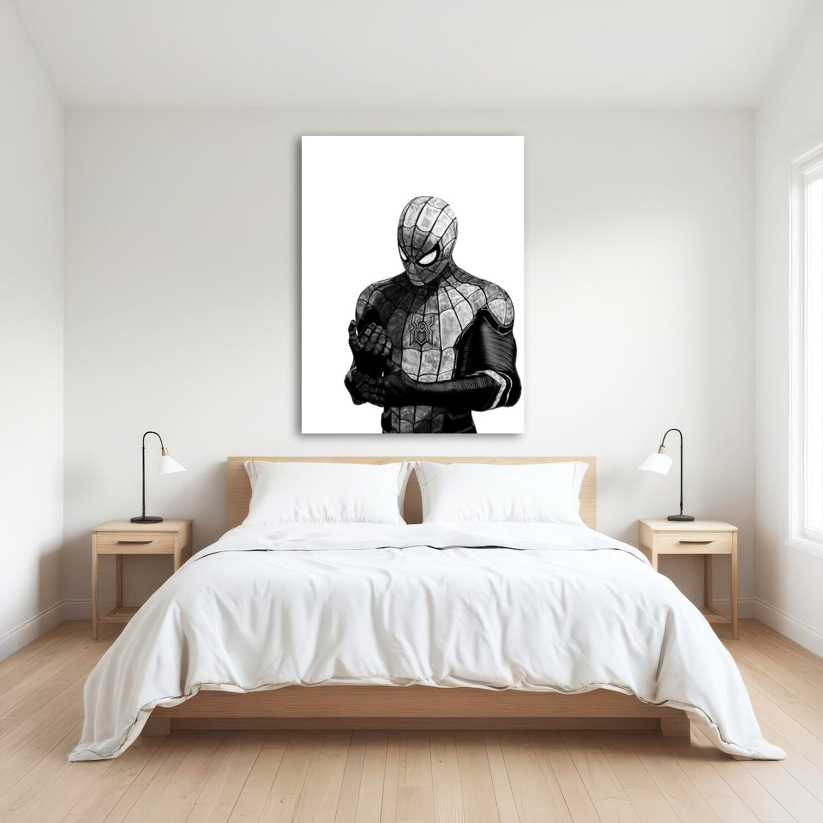 AUTO-MOCKUP ROOM | Spiderman Sketch