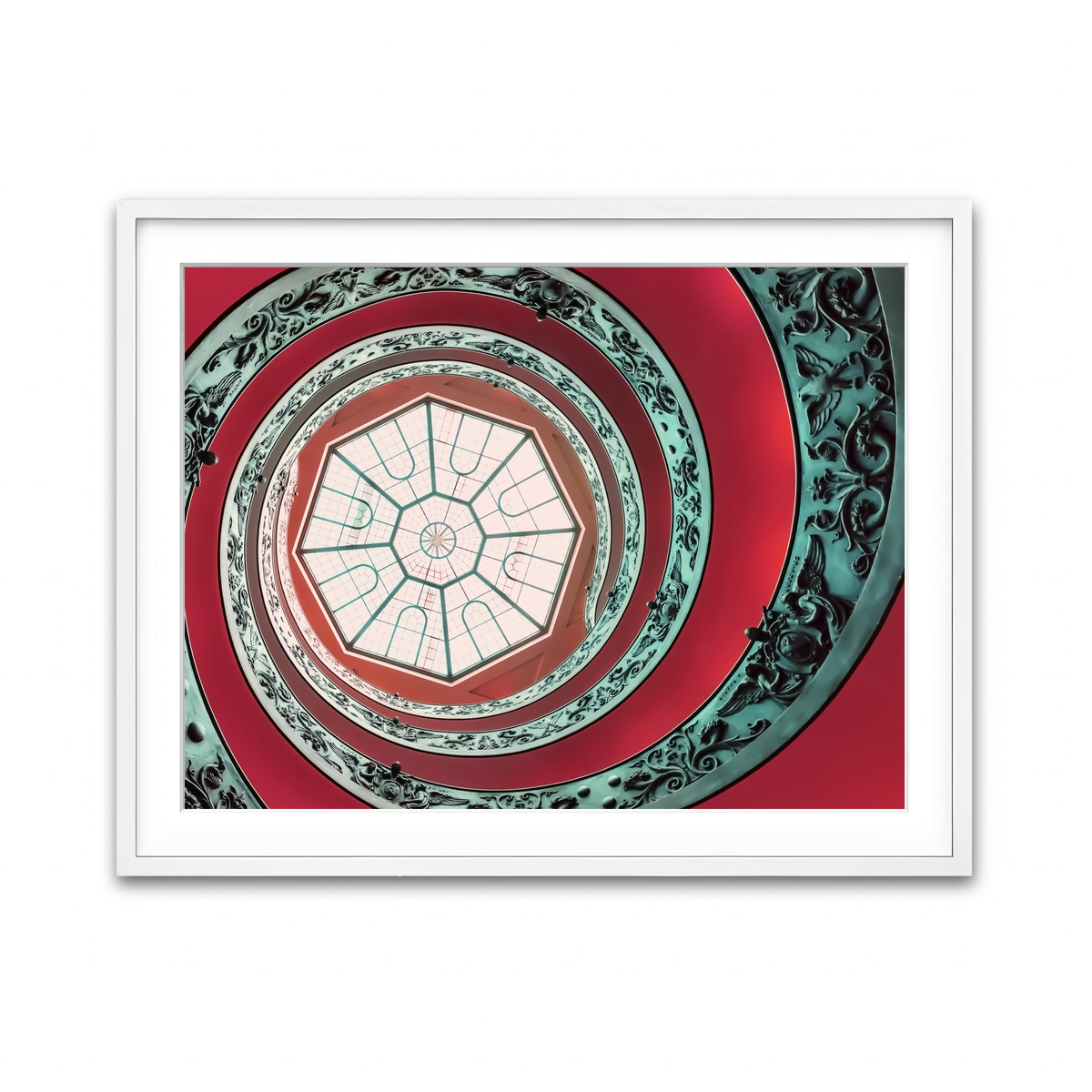Framed Print 4x3 White